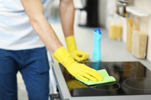 Professional curtain cleaning equipment and treatment