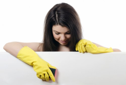 Professional steam carpet cleaning in a home interior